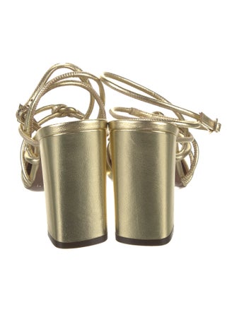 L'Autre Chose Leather Slingback Pumps