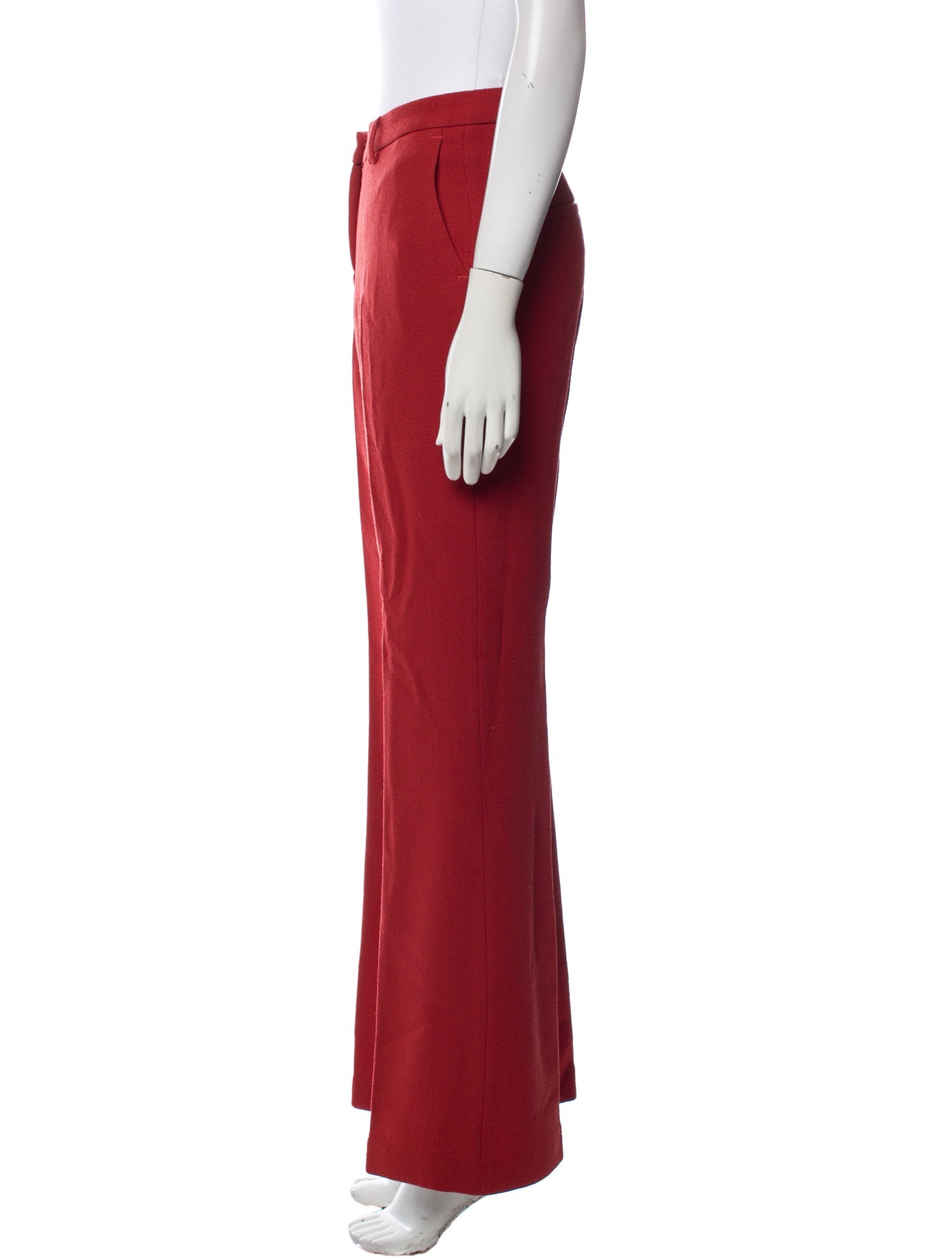 L'Autre Chose Wool Wide Leg Pants