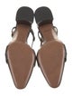 L'Autre Chose Leather Slingback Pumps