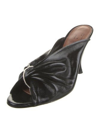 L'Autre Chose Leather Slides