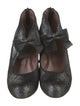 L'Autre Chose Ponyhair Bow Accents Pumps