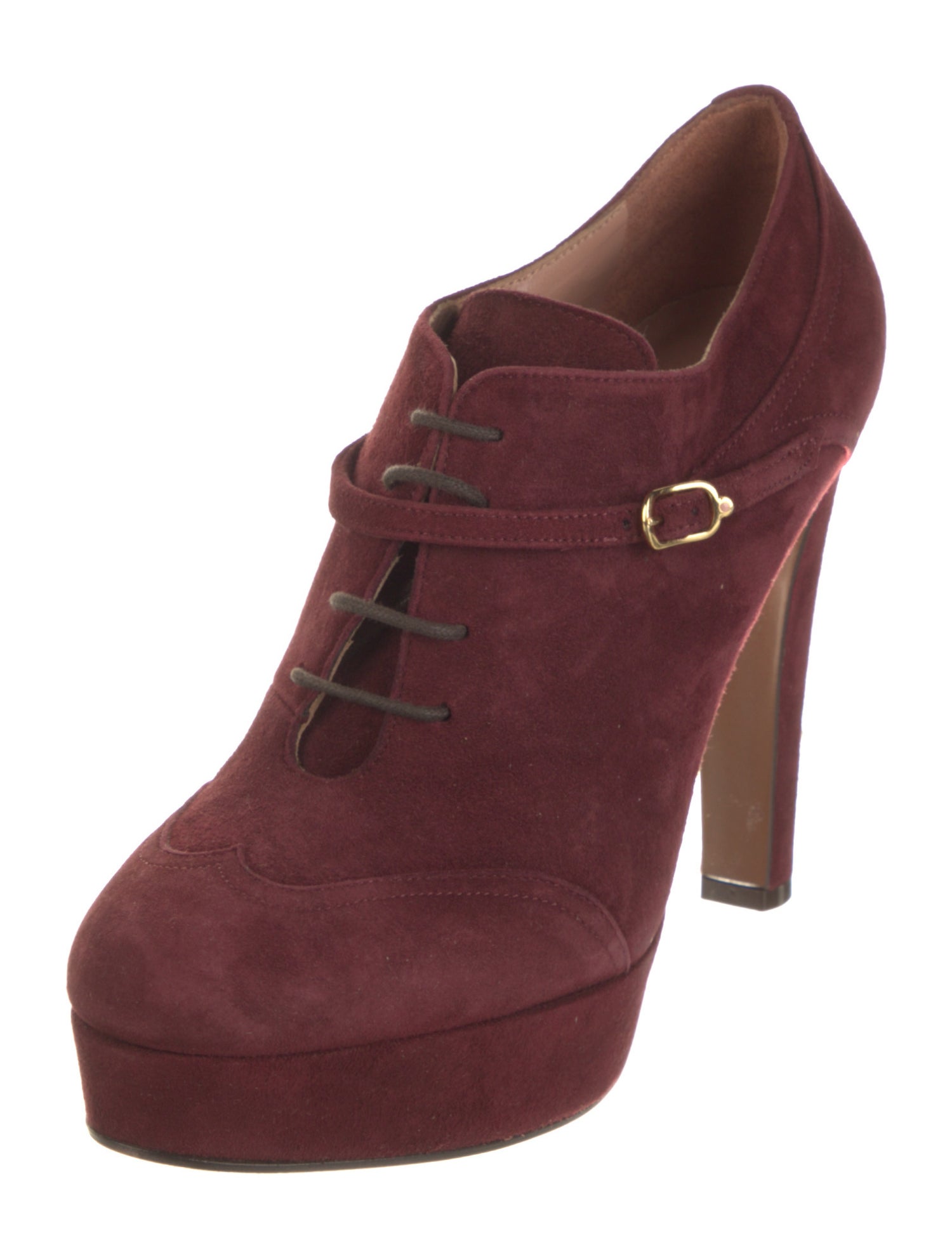 L'Autre Chose Suede Pumps