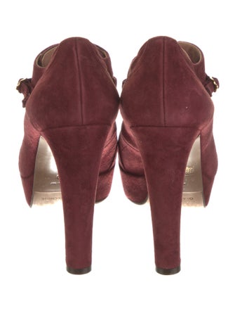 L'Autre Chose Suede Pumps