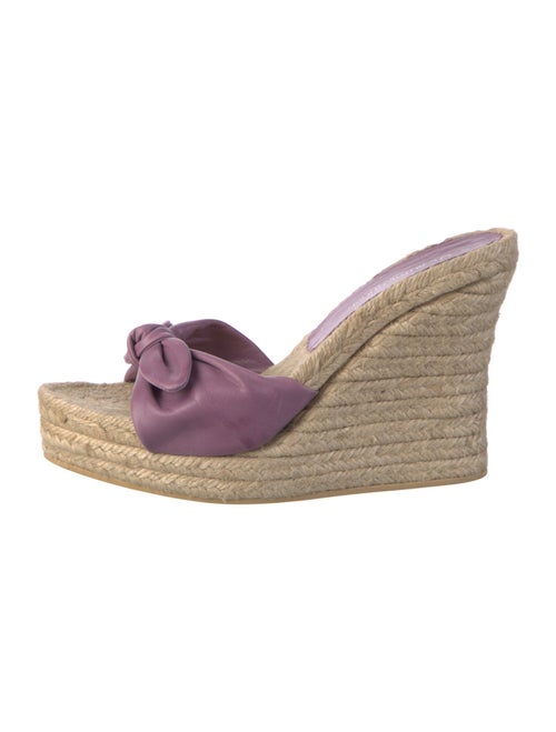 L'Autre Chose Leather Espadrilles