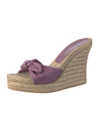 L'Autre Chose Leather Espadrilles