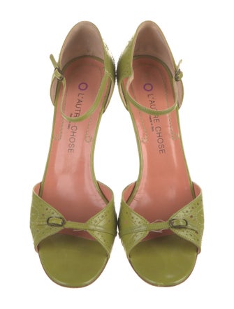 L'Autre Chose Leather Sandals