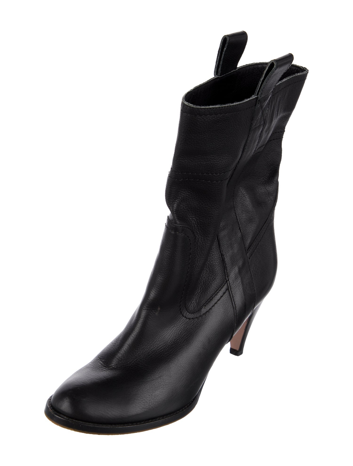 L'Autre Chose Leather Boots