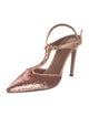 L'Autre Chose Sequins Sequin Embellishments T-Strap Pumps