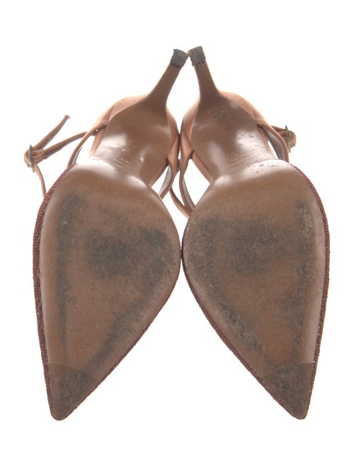 L'Autre Chose Sequins Sequin Embellishments T-Strap Pumps