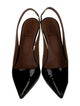 L'Autre Chose Patent Leather Slingback Pumps