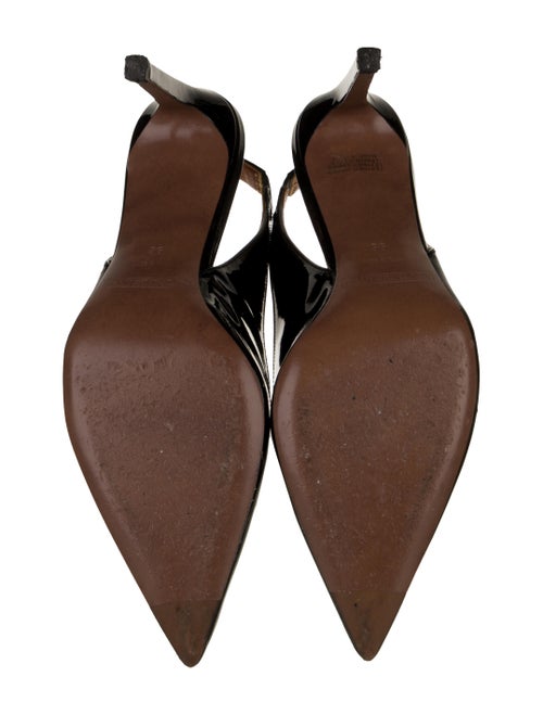 L'Autre Chose Patent Leather Slingback Pumps