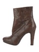 L'Autre Chose Snakeskin Boots