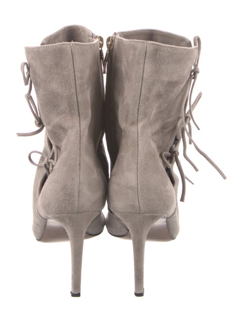 L'Autre Chose Suede Printed Boots