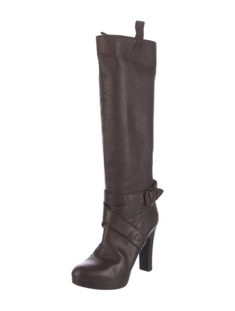L'Autre Chose Leather Boots