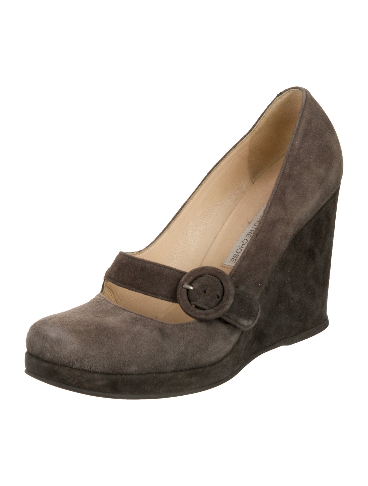 L'Autre Chose Suede Pumps