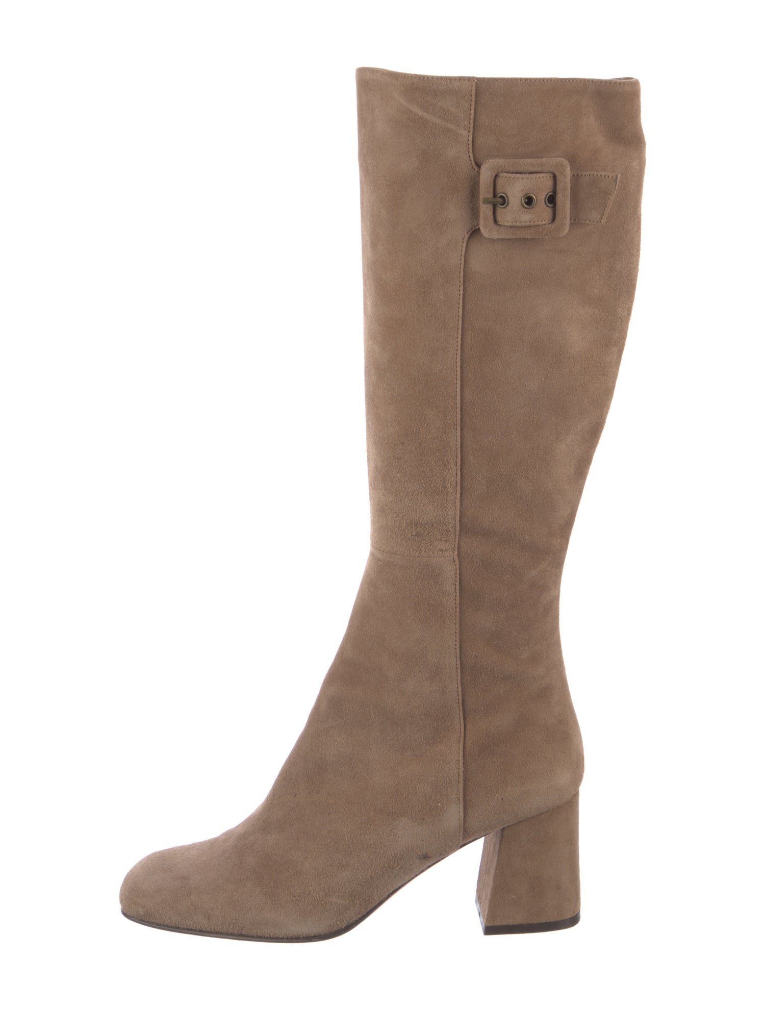 L'Autre Chose Suede Riding Boots