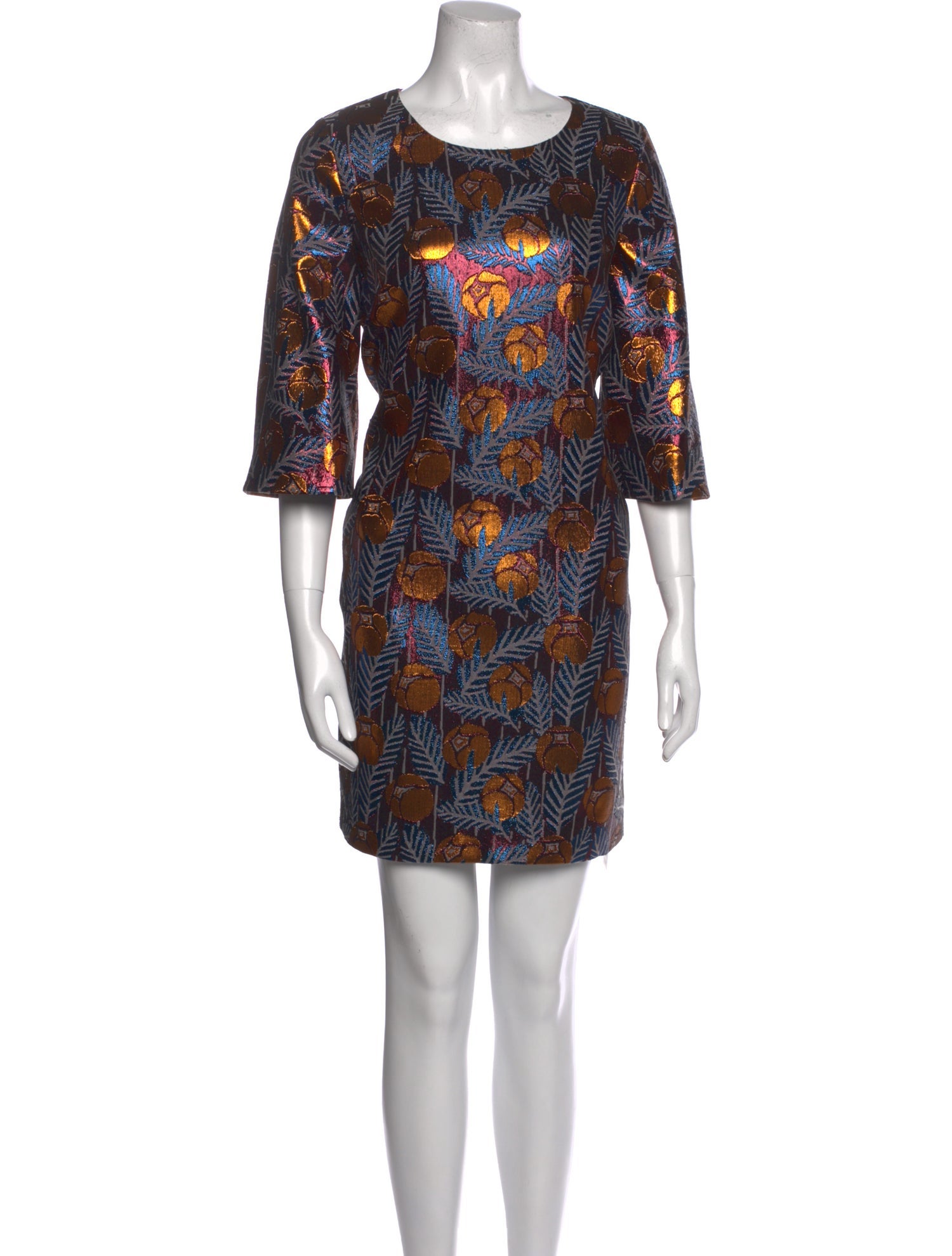 L'Autre Chose Printed Mini Dress w/ Tags