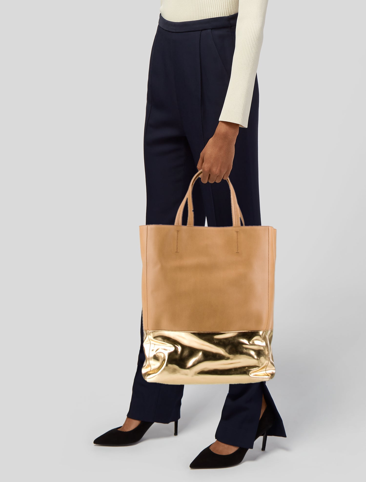 L'Autre Chose Leather Tote