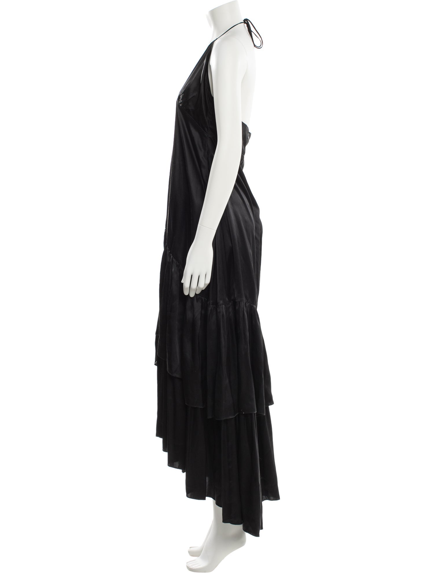 L'Autre Chose Silk Long Dress