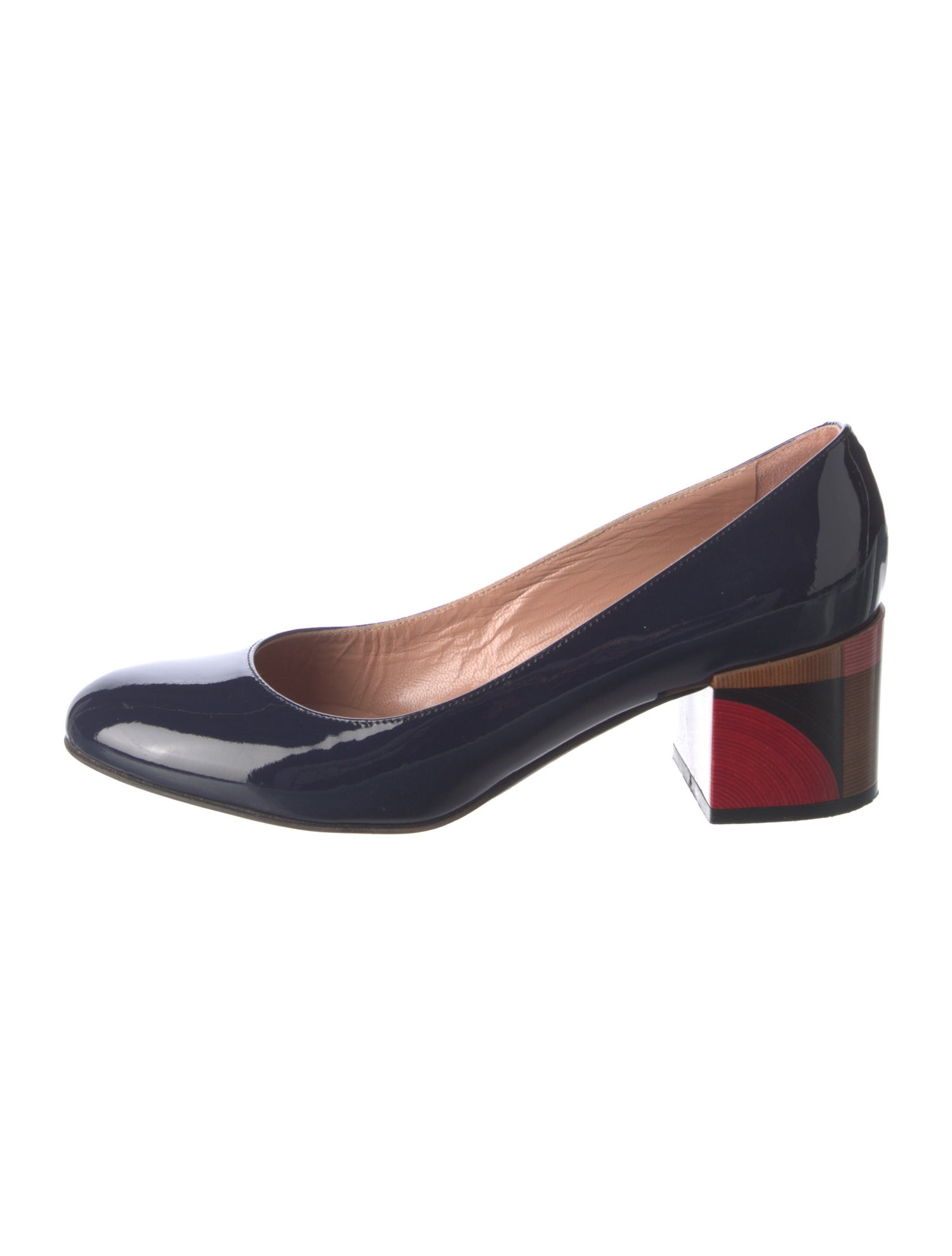 L'Autre Chose Patent Leather Pumps