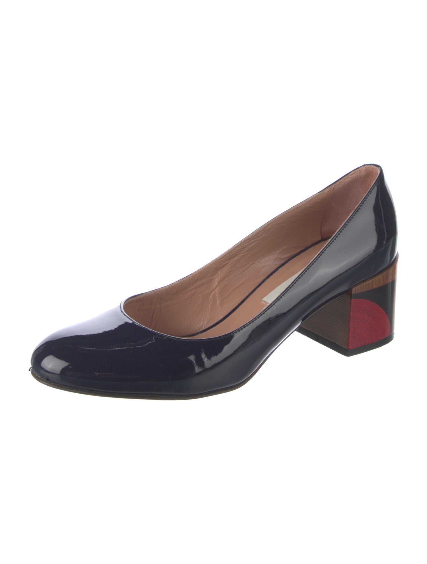 L'Autre Chose Patent Leather Pumps