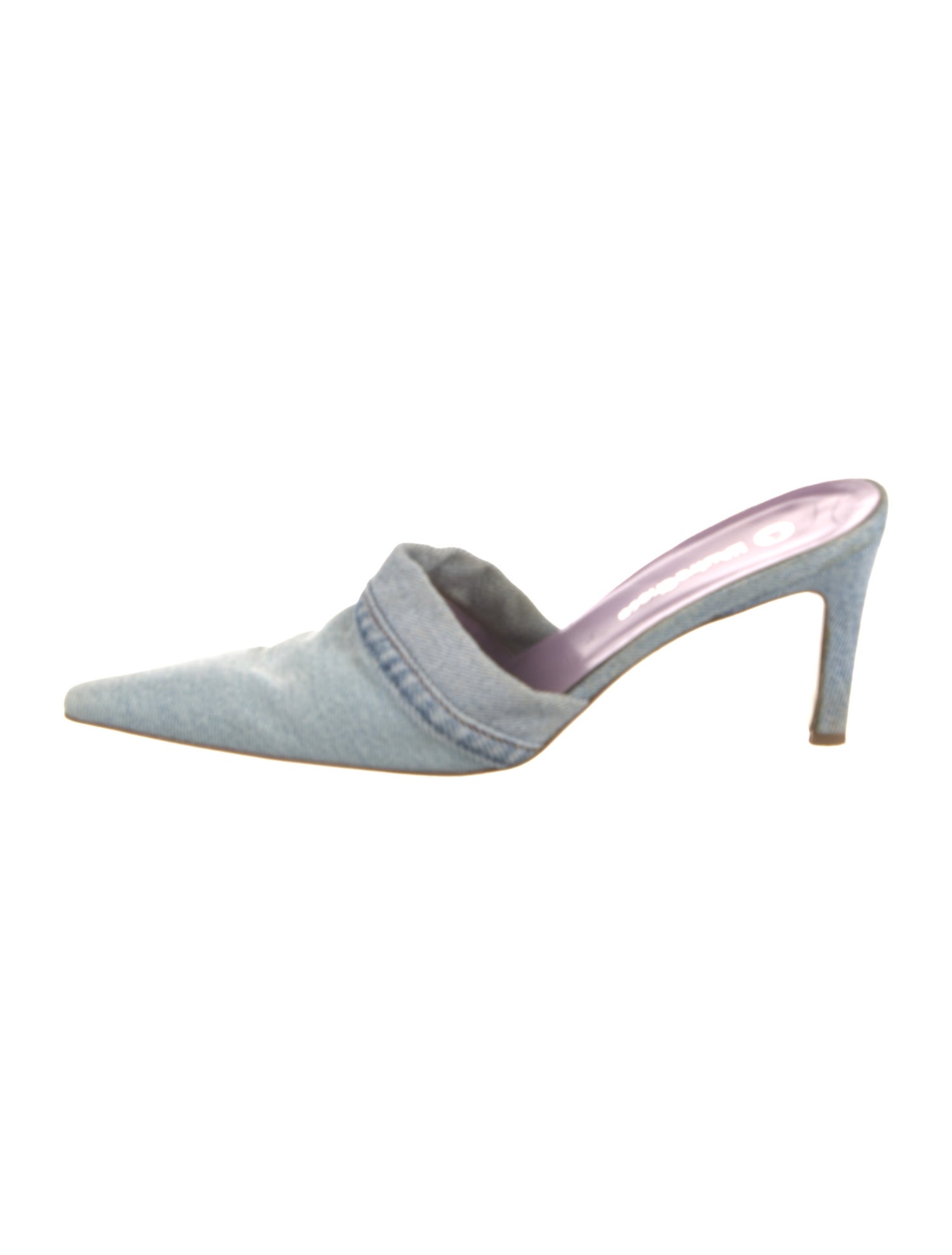 L'Autre Chose Denim Mules