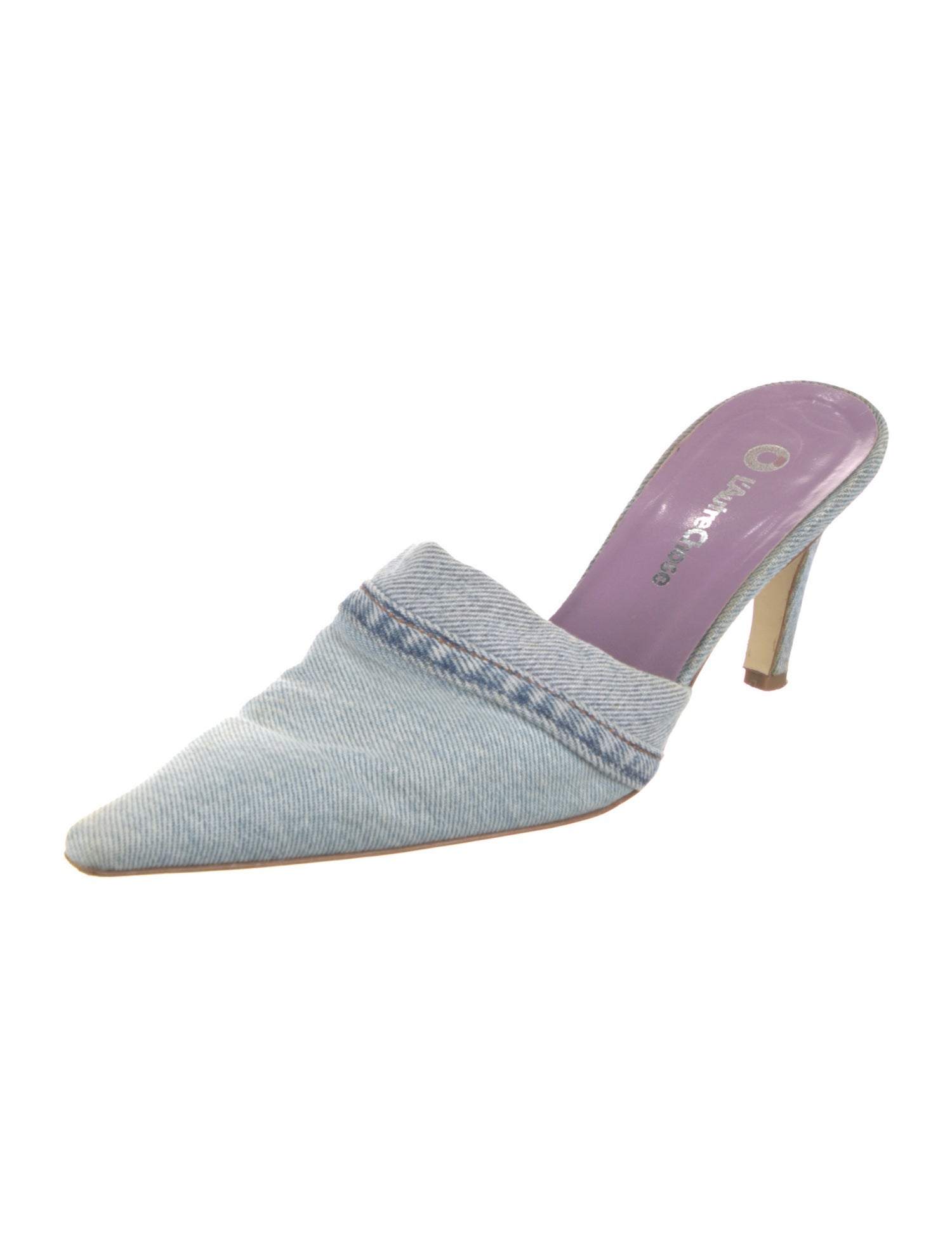 L'Autre Chose Denim Mules