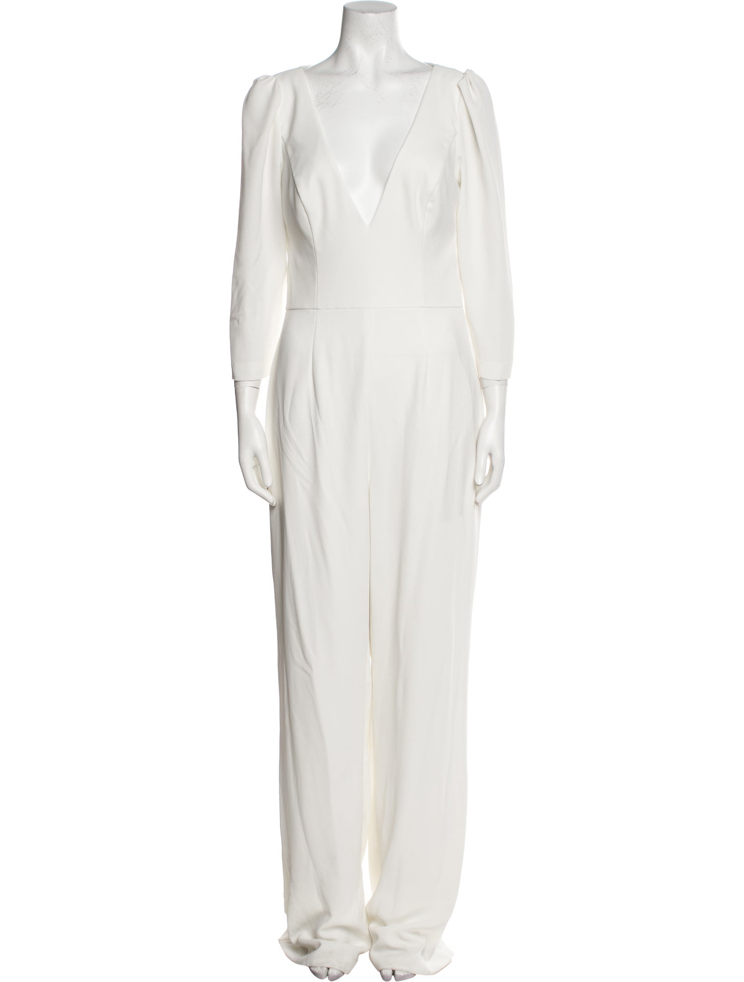 Lazaro Plunge Neckline Jumpsuit