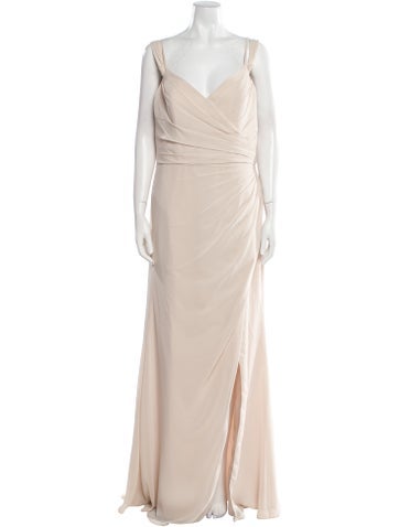 Lazaro Dresses V-Neck Long Dress XL