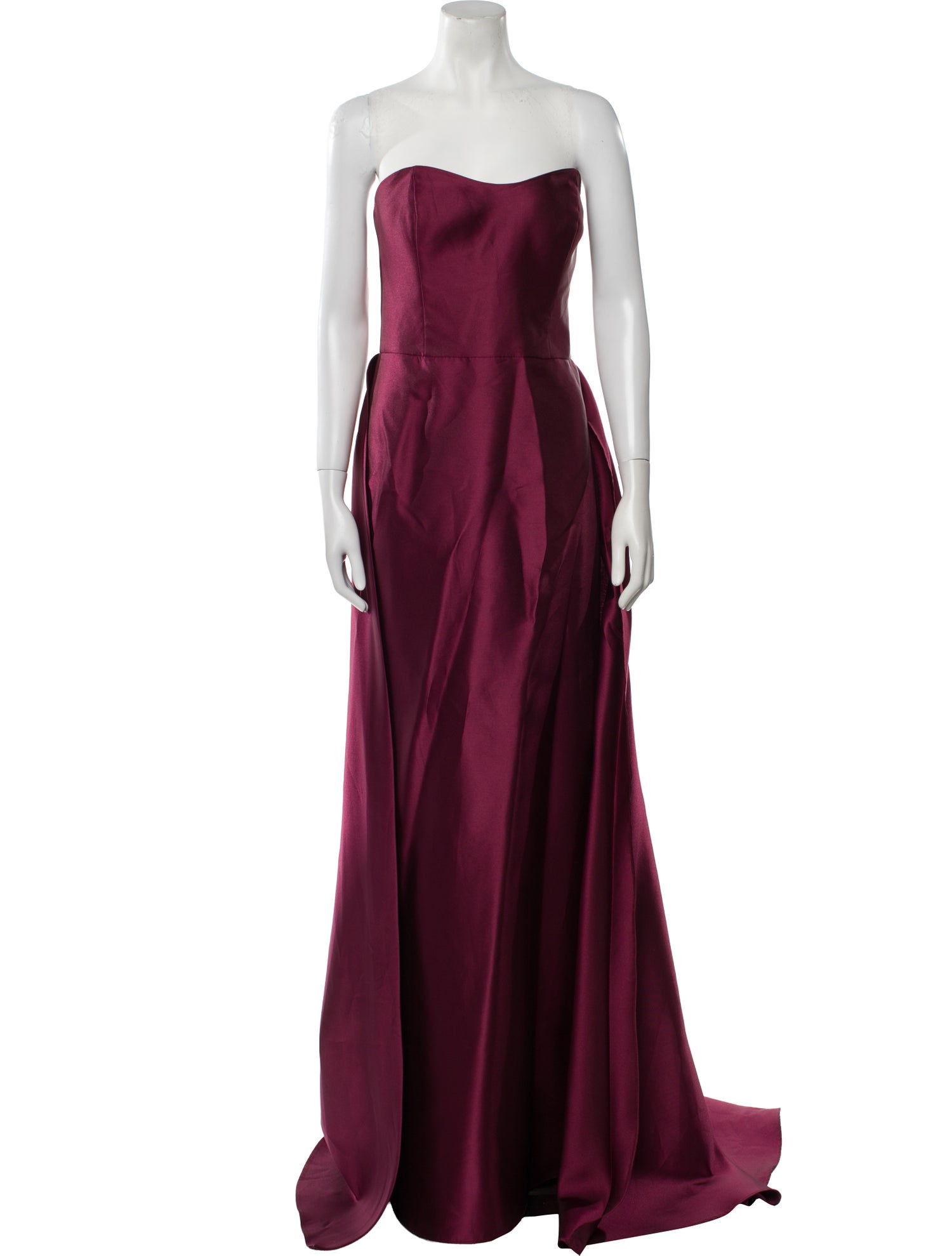 Lazaro Strapless Long Dress