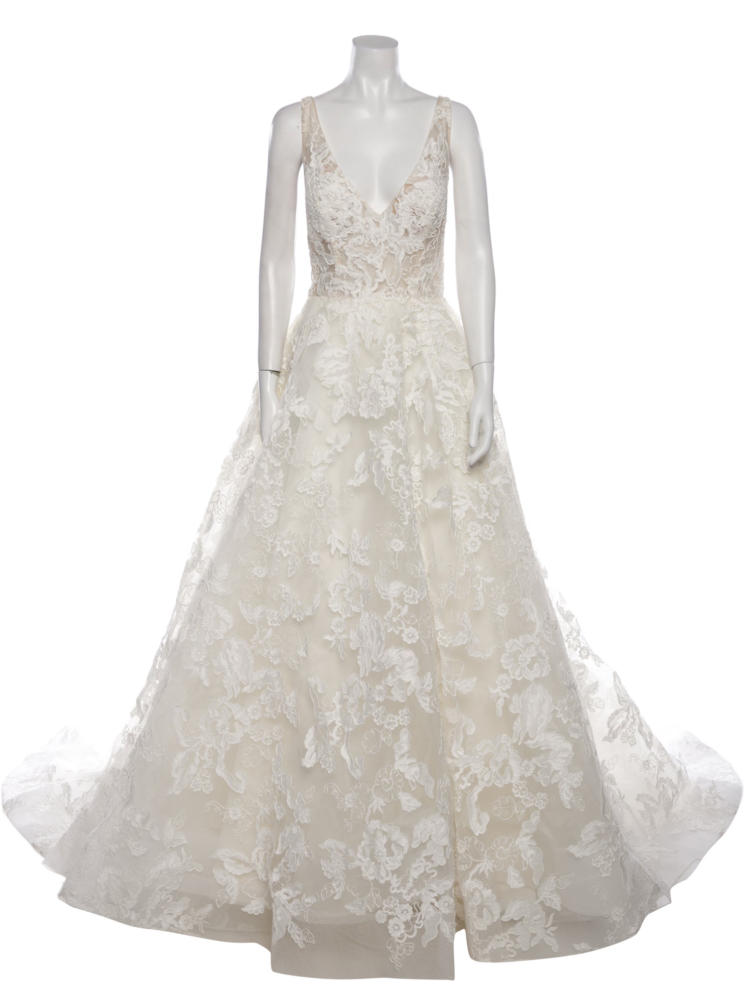 Lazaro Nylon Long Dress