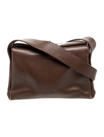Lazaro Leather Messenger Bag