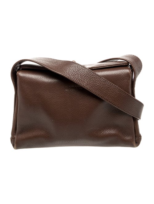 Lazaro Leather Messenger Bag