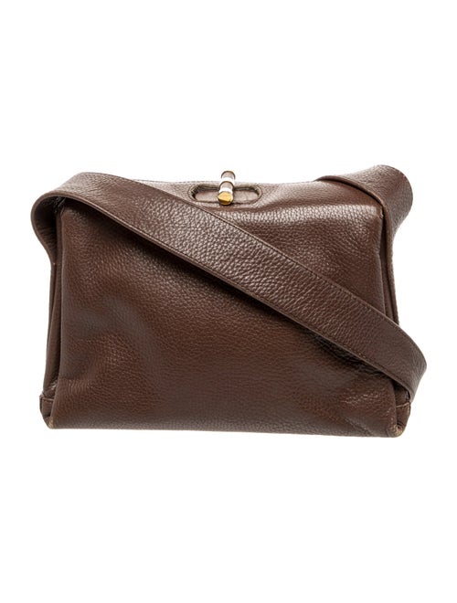 Lazaro Leather Messenger Bag