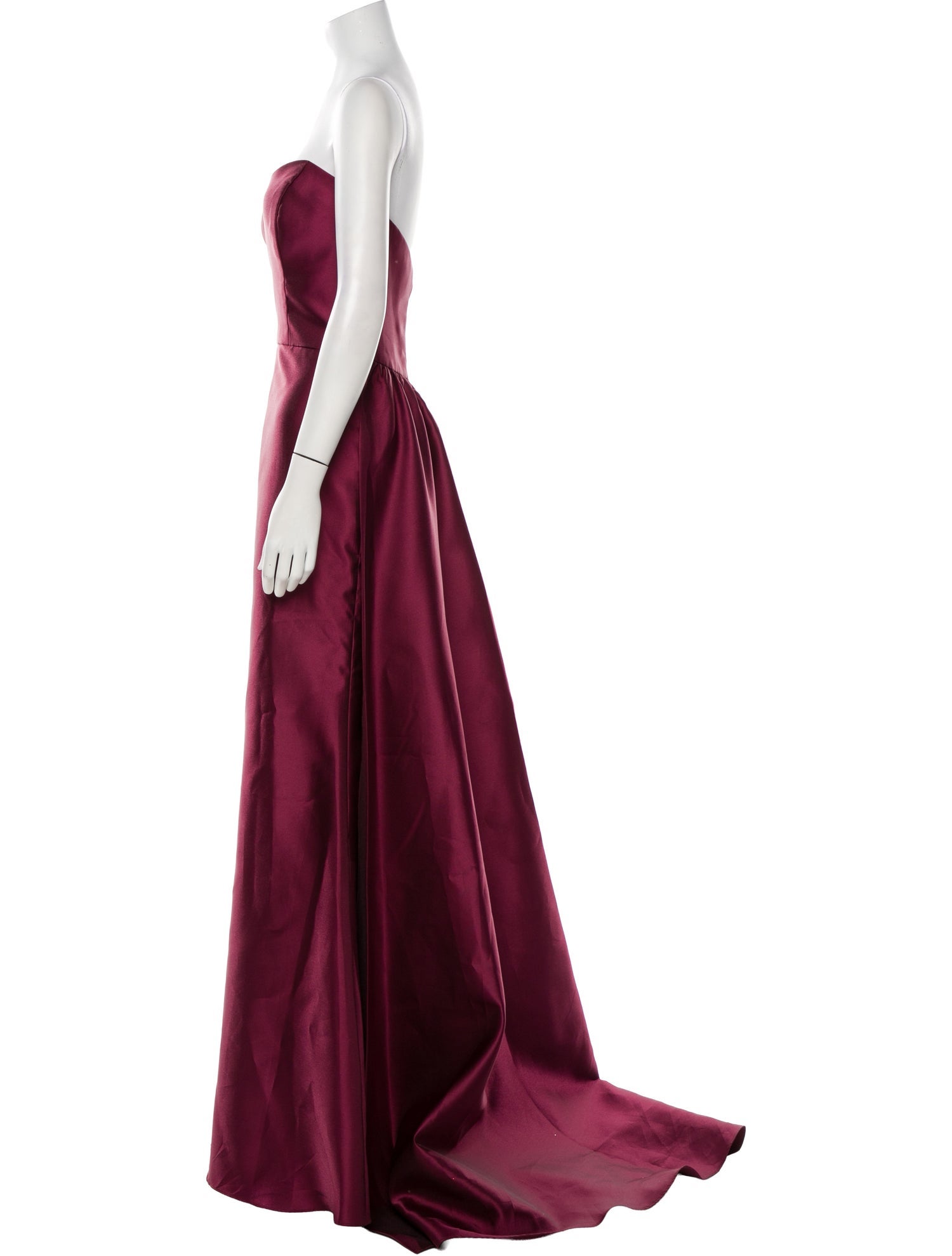 Lazaro Strapless Long Dress