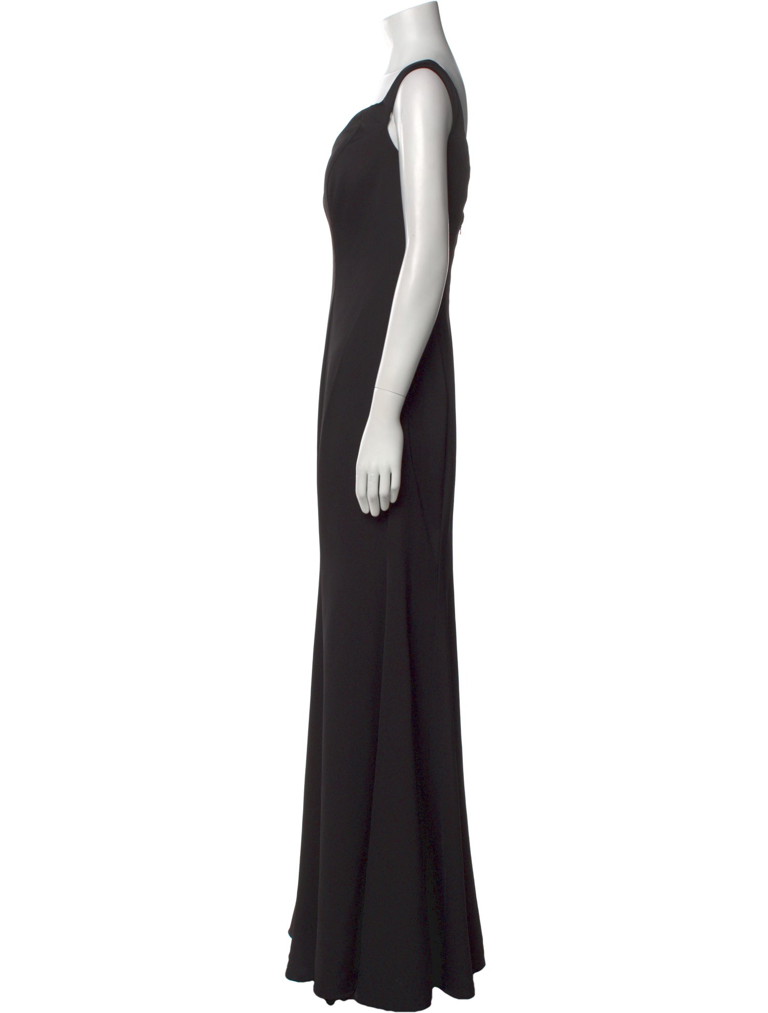 Lazaro V-Neck Long Dress