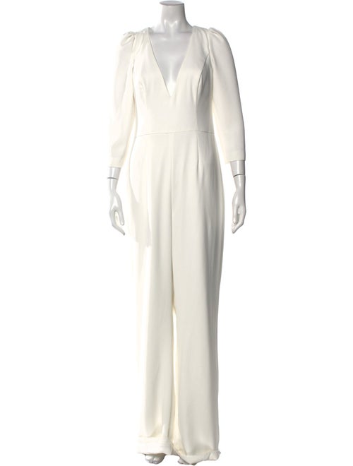 Lazaro Plunge Neckline Jumpsuit