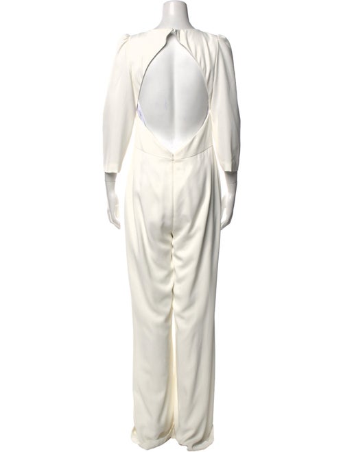 Lazaro Plunge Neckline Jumpsuit