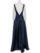 Lazaro V-Neck Long Dress