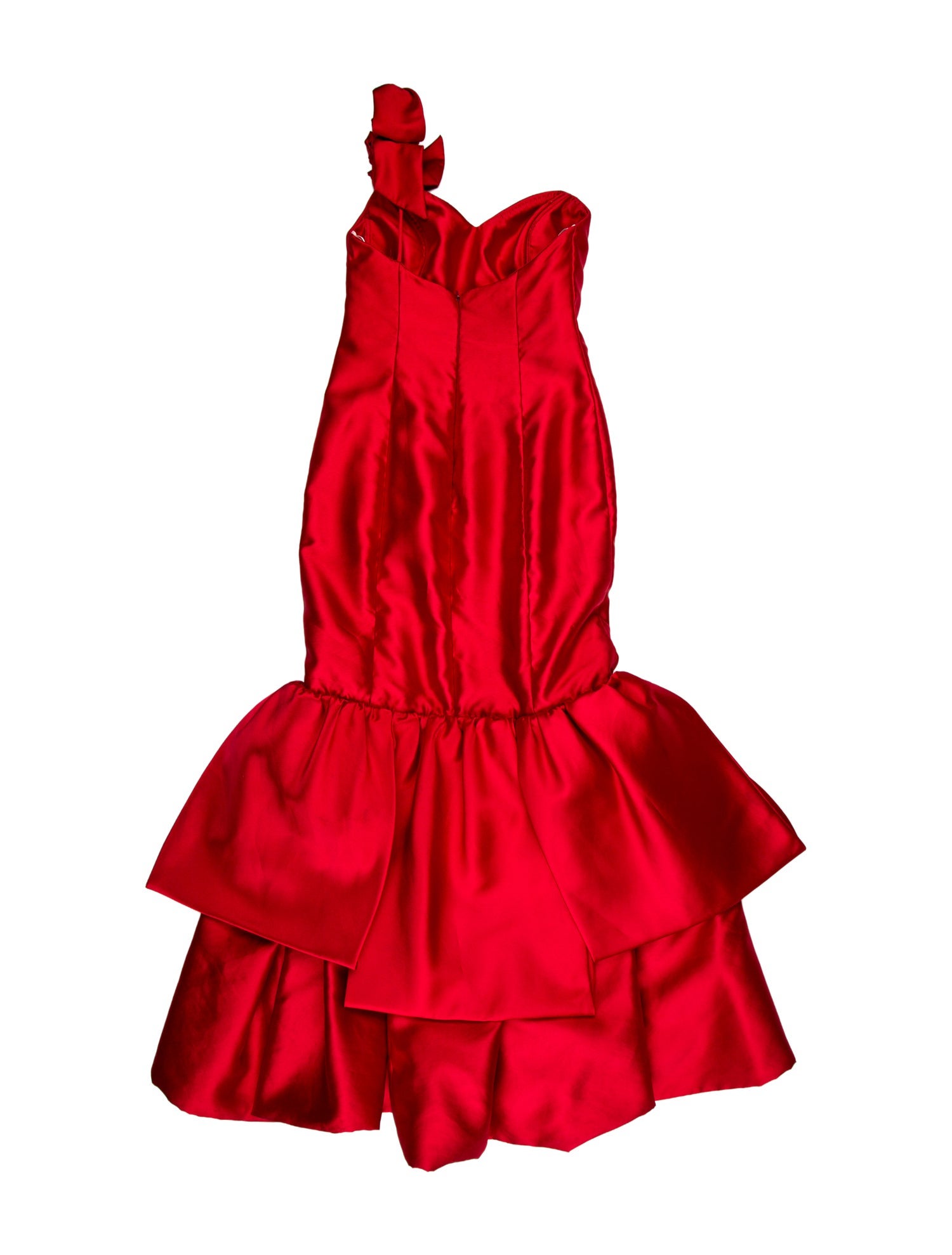 Lazaro Strapless Long Dress