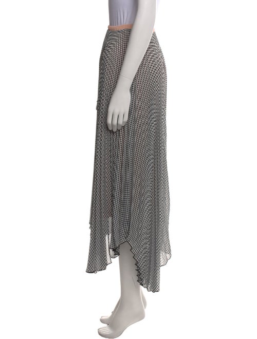 Loyd/Ford Houndstooth Print Midi Length Skirt