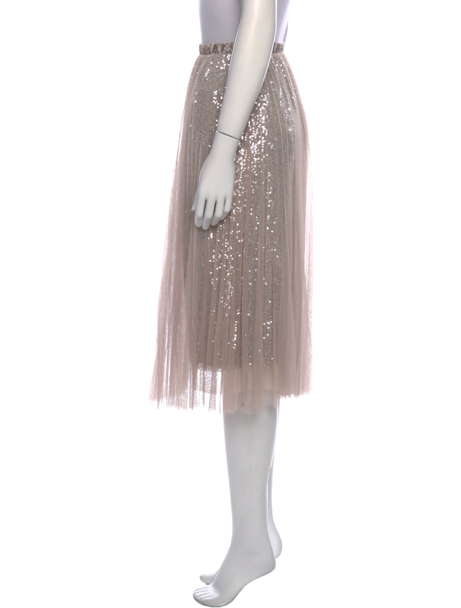 Loyd/Ford Patterned Knee-Length Skirt