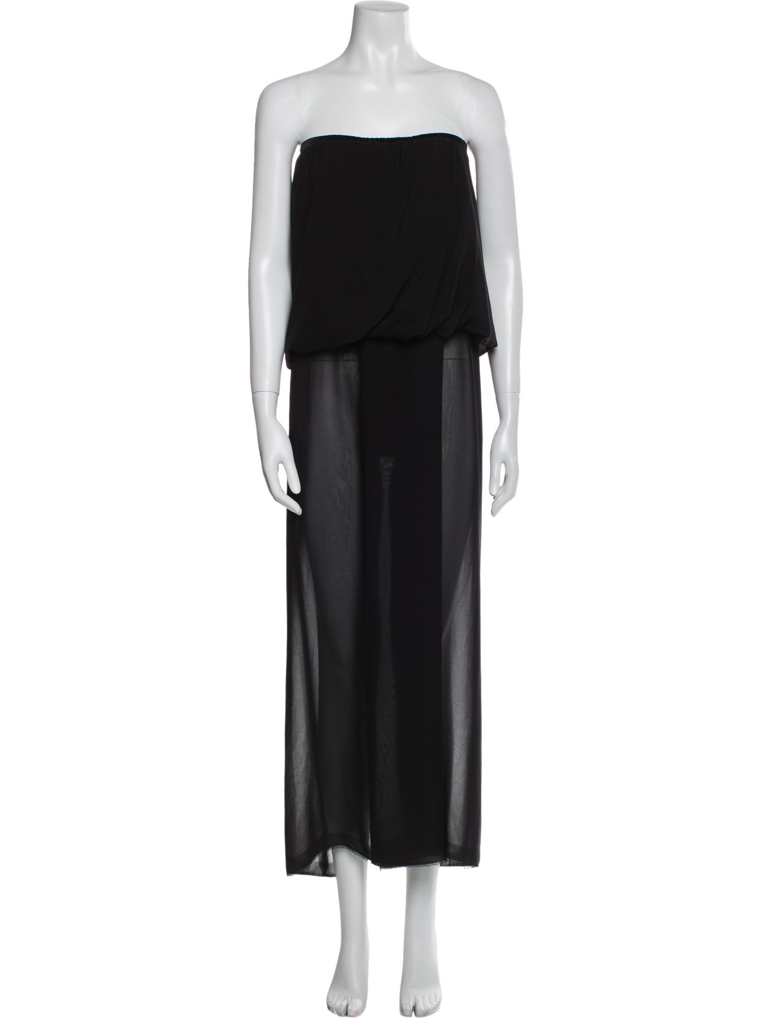 Loyd/Ford Strapless Midi Length Dress
