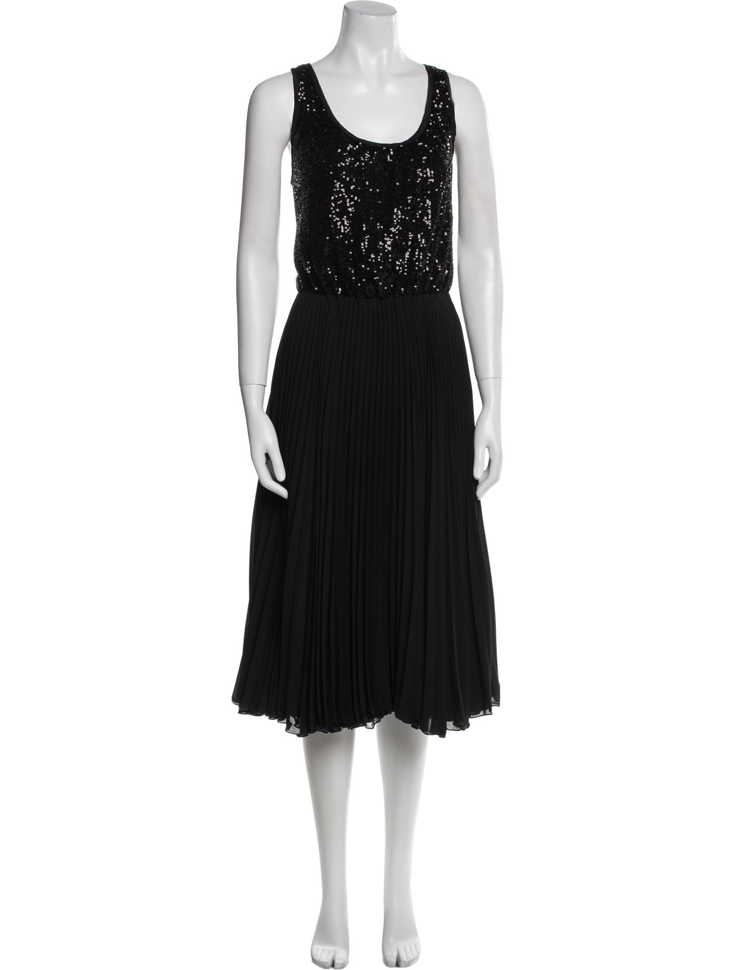 Loyd/Ford Scoop Neck Midi Length Dress