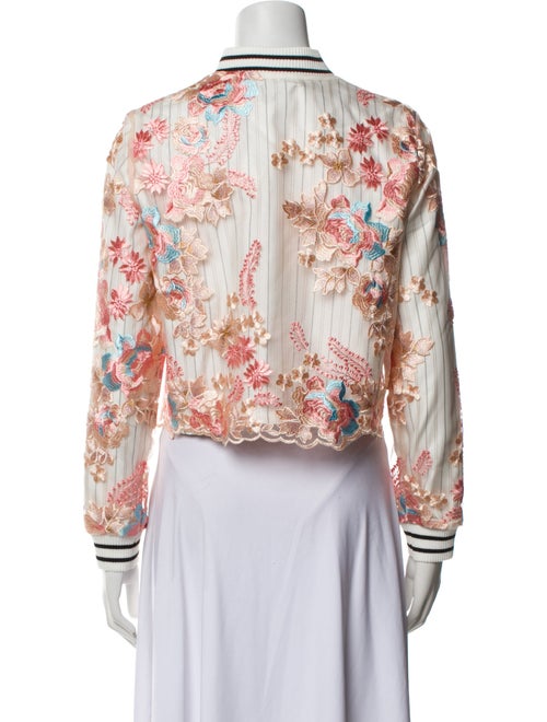 Loyd/Ford Floral Print Evening Jacket