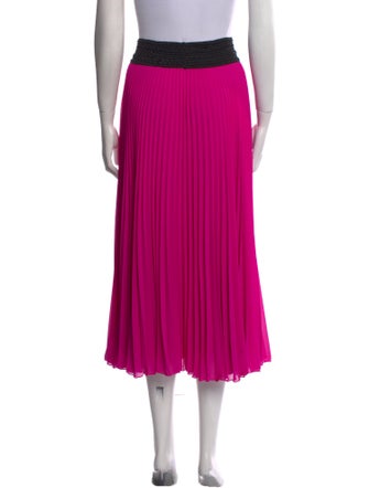 Loyd/Ford Pleated Accents Midi Length Skirt
