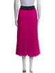 Loyd/Ford Pleated Accents Midi Length Skirt