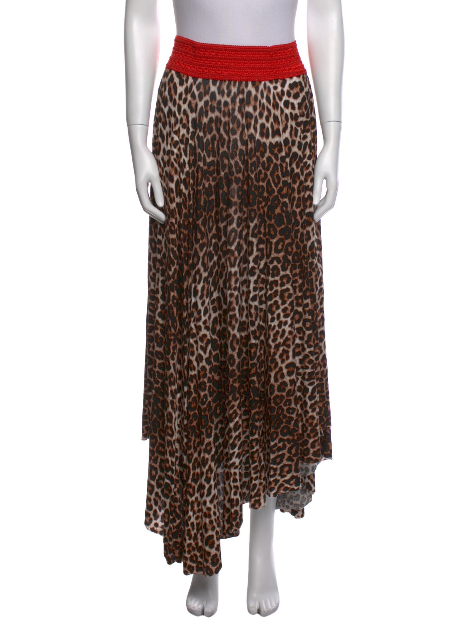 Loyd/Ford Animal Print Long Skirt