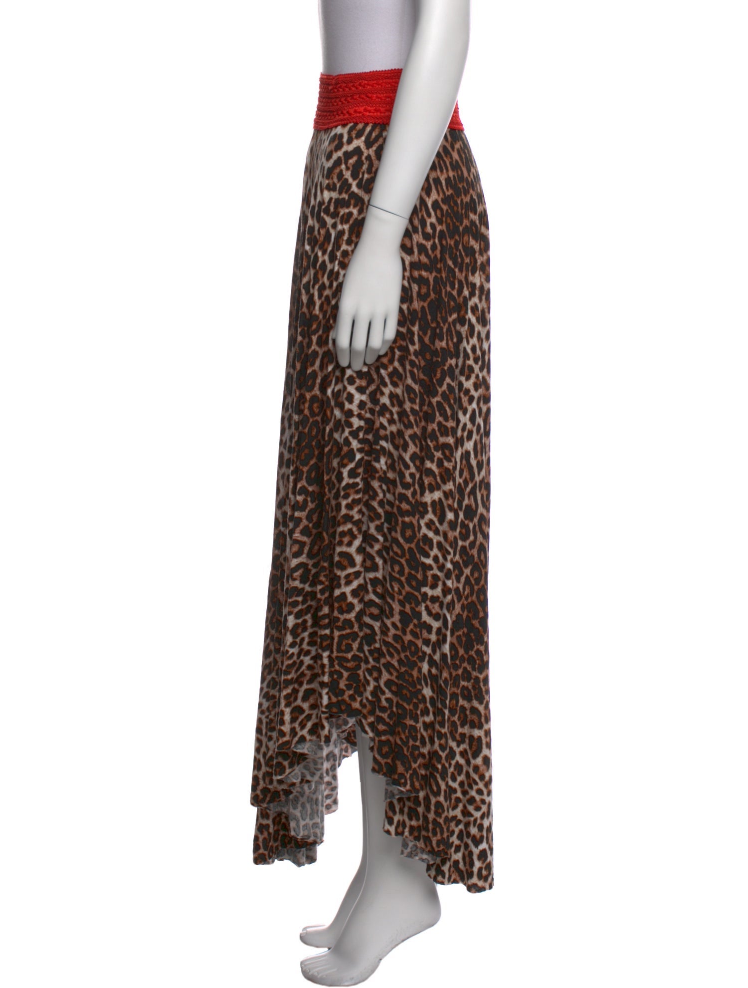 Loyd/Ford Animal Print Long Skirt