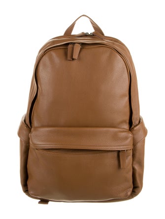 Leatherology Pebbled Leather Backpack